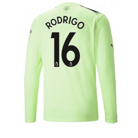 Herren Fußballbekleidung Manchester City Rodri Hernandez #16 3rd Trikot 2022-23 Langarm